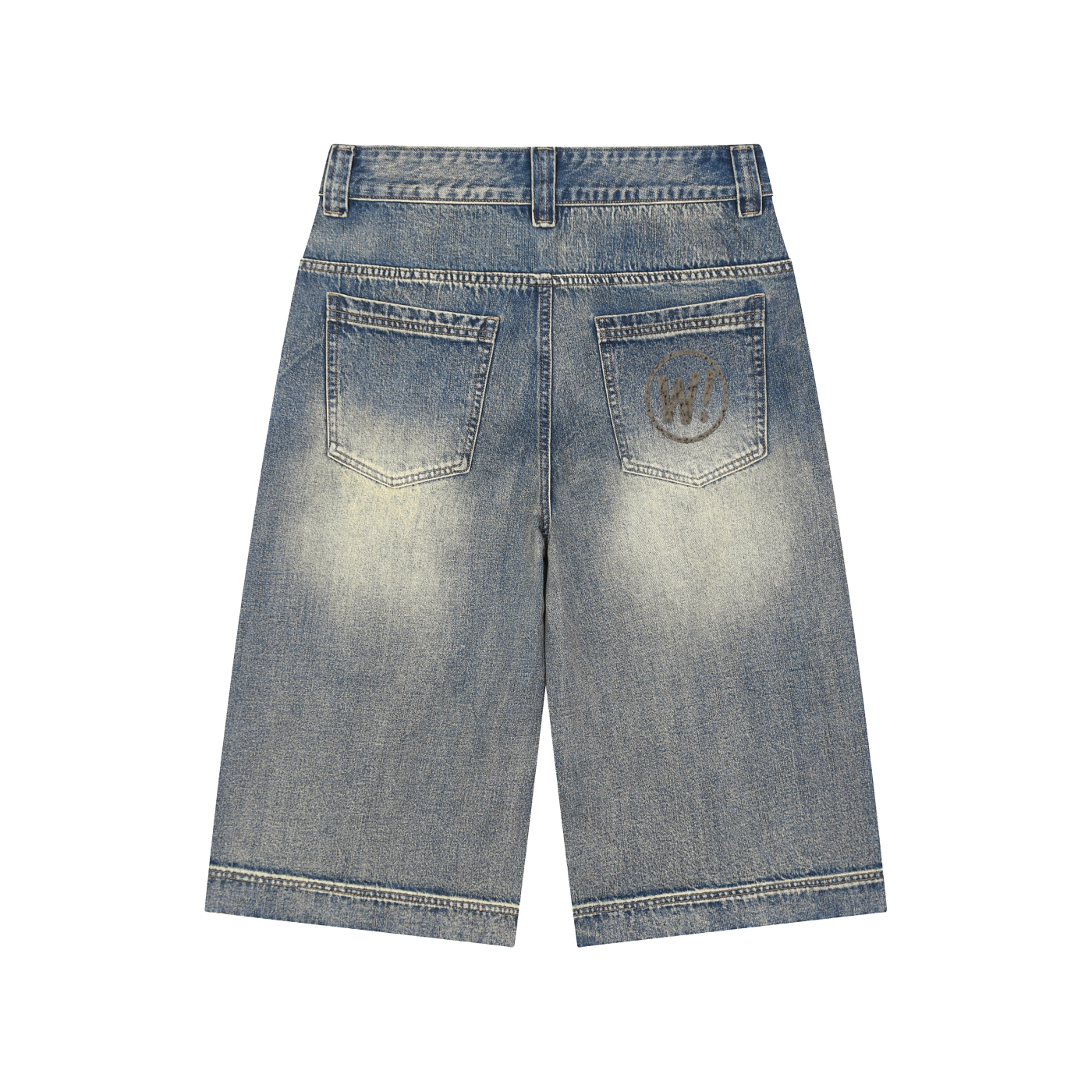 Forever Lit Denim Jhorts￼